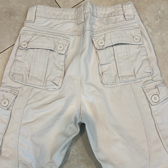Mens Tan Cotton Cargo Pants Size 30 - Picture 6 of 6
